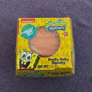 Nickelodeon SpongeBob Pretty Patty Squishy - Orange